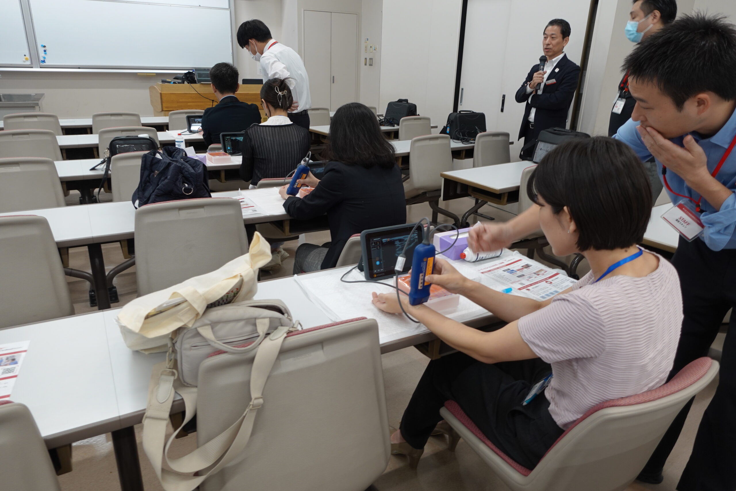 初めてのエコー下静脈穿刺ハンズオンセミナー